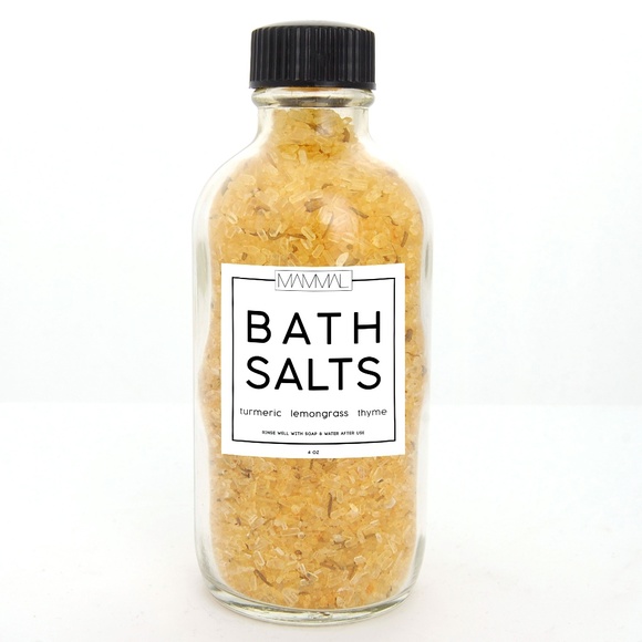 MAMMAL Other - Natural Bath Salts - Turmeric, Lemongrass, Thyme